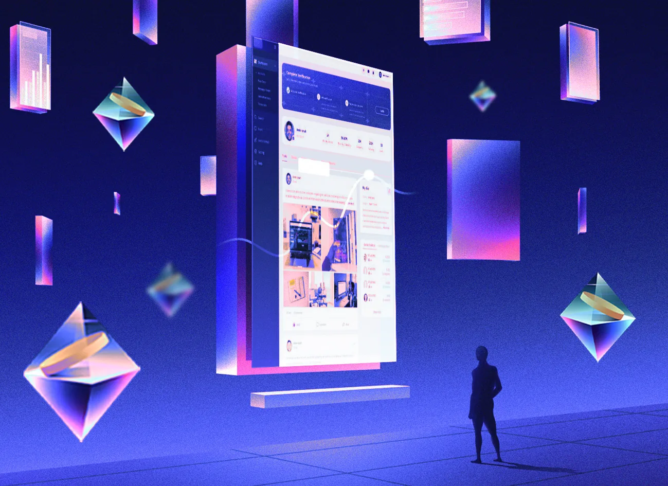 HATS social platform interface